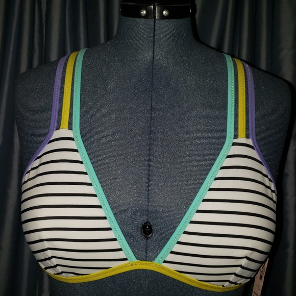 Victoria's Secret Swimwear Set Strappy Bikini Large Top & Medium Bottom NWT - Picture 11 of 15